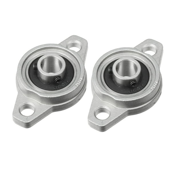 Zinc Alloy Self Aligning Pillow Block Flange Bearing 10mm